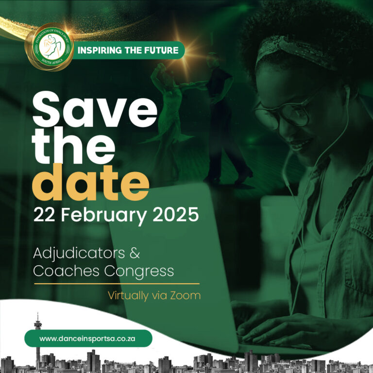 Federation of Dance Sport South Africa Adjudicators & Coaches Congress 2025